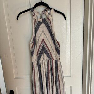 Halter Linen Dress